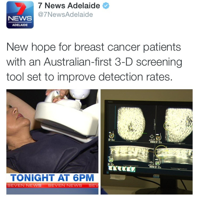 Benson Radiology’s ABUS technology making news Benson Radiology